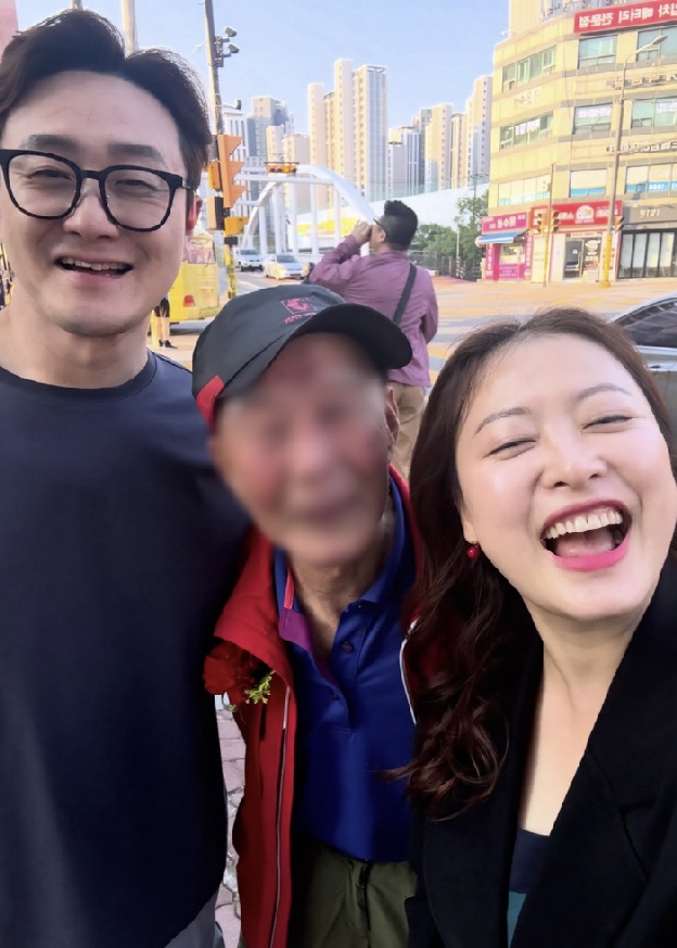 심진화, 故김형은 92세 父 만나 딸 노릇..“아버지 건강하세요”