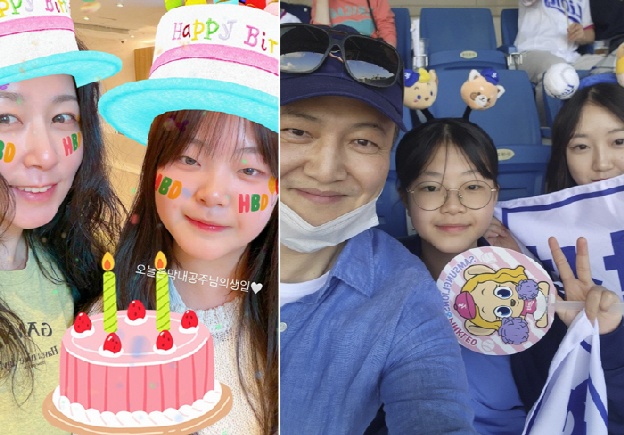 '아어가' 정웅인 막내딸, 벌써 14살 눈부신 성장...세 자매 미모가 '연예인급'