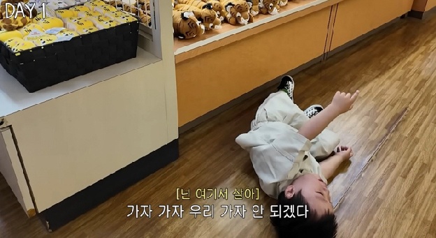 황보라, 日 여행 중 바닥에 드러누워 떼쓰는 子에 진땀 “직원·손님에 사과”