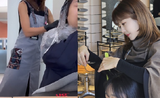 쥬얼리 이지현, 헤어디자이너 대박 근황 “6개월 기다렸다가 와주신 고객님”