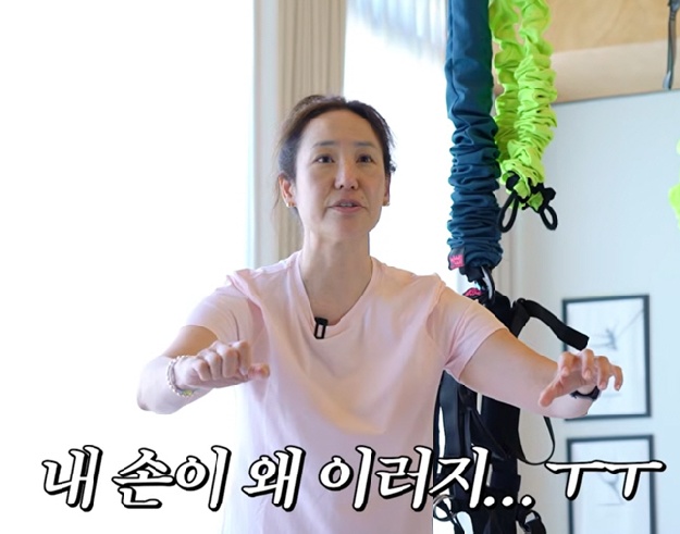 '최민수♥' 강주은, 56세인데 “무조건 -5kg”..공중부양 다이어트 도전