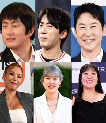 ‘기안84→신동엽·이수지’ 예능 어벤져스들, 청룡 아래 총출동