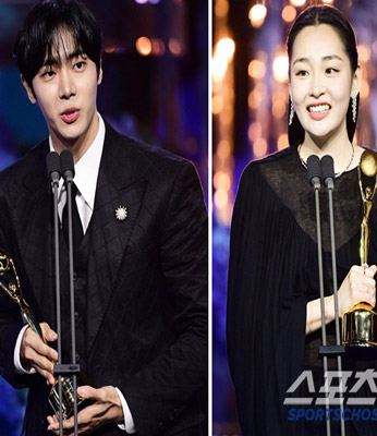 추영우-김민하, 남녀신인상 “세상의 다양성 존중해”