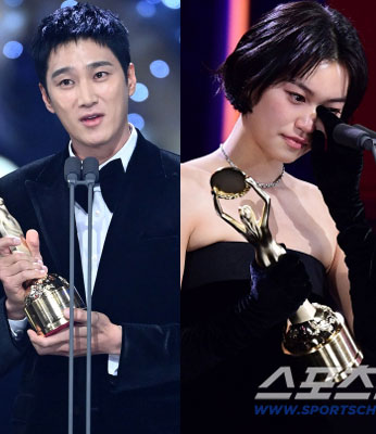 청룡이 울린 신인들… 안보현·김도연, 눈물로 완성한 첫 영광